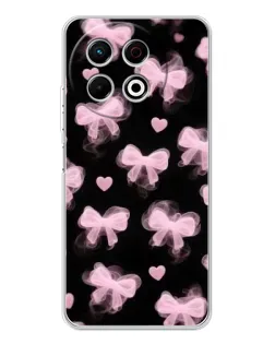 Чехол для TECNO Spark 30 Pro с картинкой «Геометрия банта»