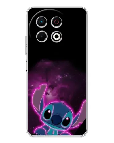 Чехол для TECNO Spark 30 Pro с картинкой «Неоновый Stitch» Чехол для TECNO Spark 30 Pro с картинкой «Неоновый Stitch»
