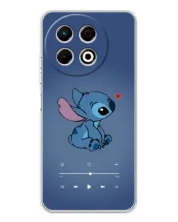 Чохол для TECNO Spark 30 Pro з картинкою «Музичний Stitch»