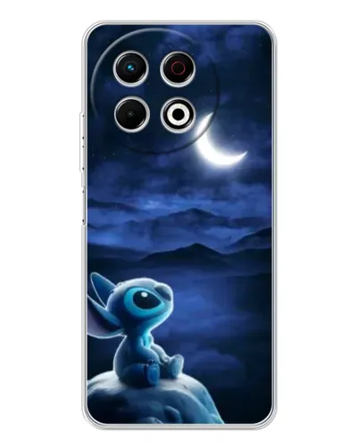 Чехол для TECNO Spark 30 Pro с картинкой «Лунная ночь Стича» Чехол для TECNO Spark 30 Pro с картинкой «Лунная ночь Стича»