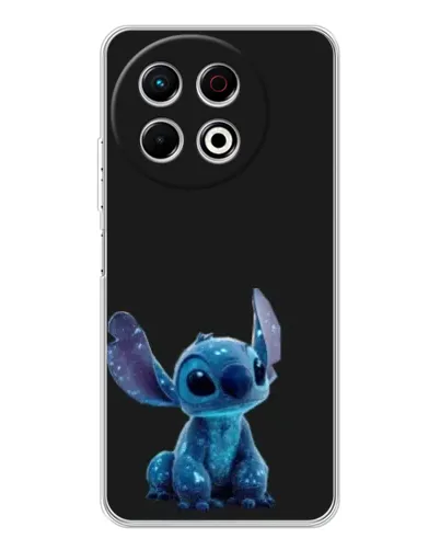Чехол для TECNO Spark 30 Pro с картинкой «Стич на черном» Чехол для TECNO Spark 30 Pro с картинкой «Стич на черном»