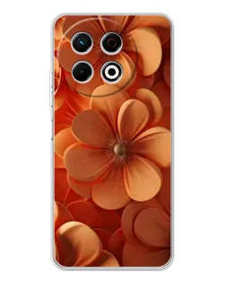 Чехол для TECNO Spark 30 Pro с картинкой «Оранжевый макро цветок» Чехол для TECNO Spark 30 Pro с картинкой «Оранжевый макро цветок»