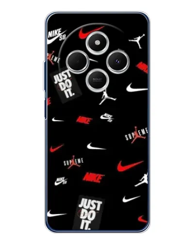 Чехол для TECNO Spark 30 с картинкой «Nike Mix Pattern»