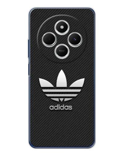 Чехол для TECNO Spark 30 с картинкой «Adidas Карбоновая текстура» Чехол для TECNO Spark 30 с картинкой «Adidas Карбоновая текстура»