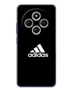 Чехол для TECNO Spark 30 с картинкой «Черная классика Adidas»