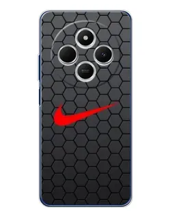 Чохол для TECNO Spark 30 з картинкою «Nike — карбонова сітка» Чохол для TECNO Spark 30 з картинкою «Nike — карбонова сітка»