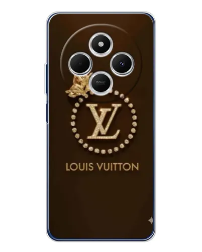 Чехол для TECNO Spark 30 с картинкой «LV — золотая печать» Чехол для TECNO Spark 30 с картинкой «LV — золотая печать»