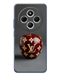 Чехол для TECNO Spark 30 с картинкой «Красное яблоко LV»