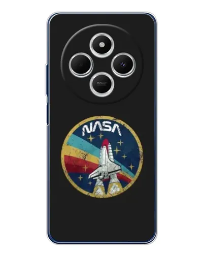 Чохол для TECNO Spark 30 з картинкою «NASA — емблема місії» Чохол для TECNO Spark 30 з картинкою «NASA — емблема місії»