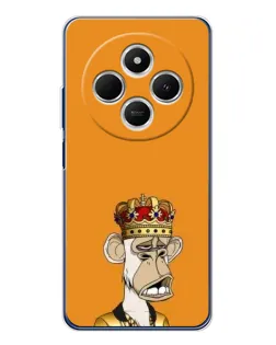 Чохол для TECNO Spark 30 з картинкою «Золота мавпа Bored Ape»