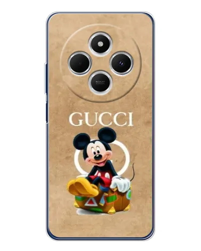 Чохол для TECNO Spark 30 з картинкою «Міккі Маус Gucci — крафт» Чохол для TECNO Spark 30 з картинкою «Міккі Маус Gucci — крафт»
