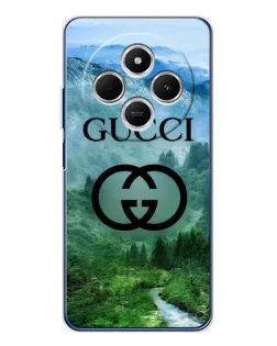 Чохол для TECNO Spark 30 з картинкою «Gucci — гірський пейзаж»