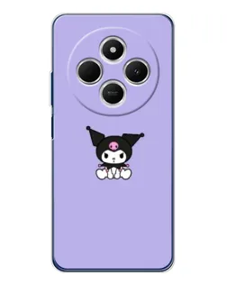 Чехол для TECNO Spark 30 с картинкой «Kuromi — фиолетовый минимализм» Чехол для TECNO Spark 30 с картинкой «Kuromi — фиолетовый минимализм»