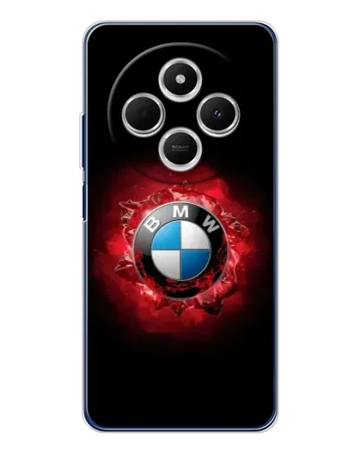 Чехол для TECNO Spark 30 с картинкой «Логотип BMW — вспышка»