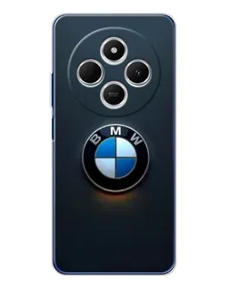 Чехол для TECNO Spark 30 с картинкой «Логотип BMW — минимализм»