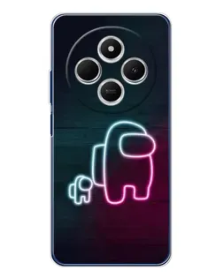 Чехол для TECNO Spark 30 с картинкой «Among Us неон-арт» Чехол для TECNO Spark 30 с картинкой «Among Us неон-арт»