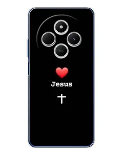 Чехол для TECNO Spark 30 с картинкой «Сердце - Jesus» Чехол для TECNO Spark 30 с картинкой «Сердце - Jesus»