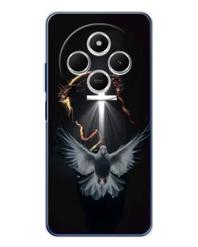 Чехол для TECNO Spark 30 с картинкой «Голубь и Свет» Чехол для TECNO Spark 30 с картинкой «Голубь и Свет»