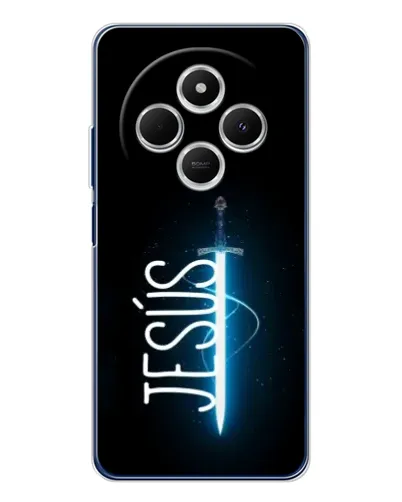 Чехол для TECNO Spark 30 с картинкой «Меч Духа Jesus» Чехол для TECNO Spark 30 с картинкой «Меч Духа Jesus»