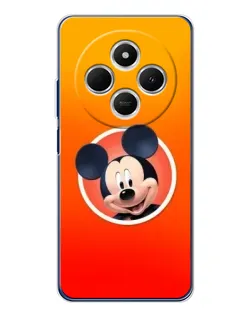 Чехол для TECNO Spark 30 с картинкой «Mickey в круге» Чехол для TECNO Spark 30 с картинкой «Mickey в круге»