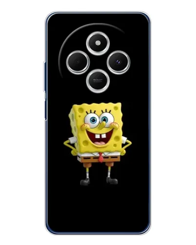Чехол для TECNO Spark 30 с картинкой «Классический Губка Боб»