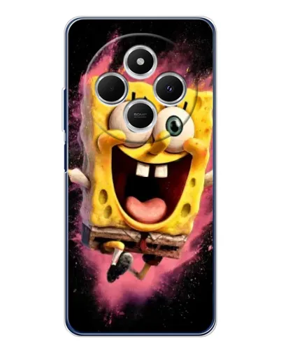 Чехол для TECNO Spark 30 с картинкой «Взрывной Спанч Боб»