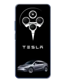 Чехол для TECNO Spark 30 с картинкой «Tesla Model Y» Чехол для TECNO Spark 30 с картинкой «Tesla Model Y»