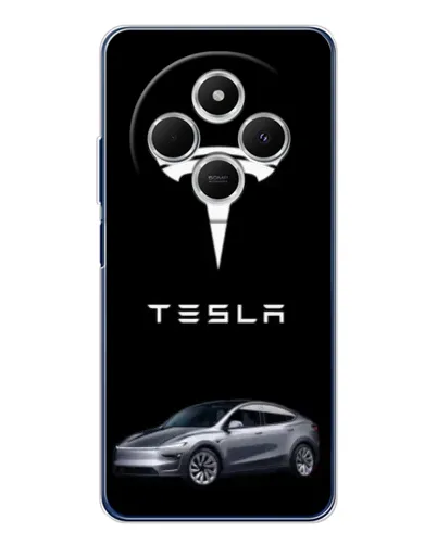 Чехол для TECNO Spark 30 с картинкой «Tesla Model Y» Чехол для TECNO Spark 30 с картинкой «Tesla Model Y»