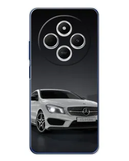 Чехол для TECNO Spark 30 с картинкой «Mercedes AMG GT Silver»