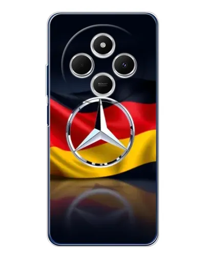 Чехол для TECNO Spark 30 с картинкой «Mercedes — флаг Германии» Чехол для TECNO Spark 30 с картинкой «Mercedes — флаг Германии»