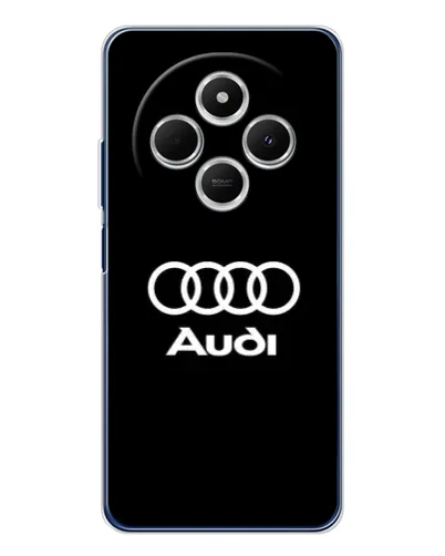 Чехол для TECNO Spark 30 с картинкой «Классическое лого Audi» Чехол для TECNO Spark 30 с картинкой «Классическое лого Audi»