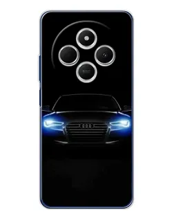 Чохол для TECNO Spark 30 з картинкою «Audi в неоні»