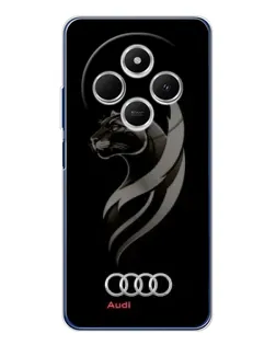 Чохол для TECNO Spark 30 з картинкою «Графіка — пантера та Audi»