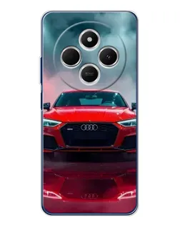 Чохол для TECNO Spark 30 з картинкою «Audi RS — червоний стиль»