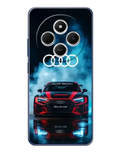 Чехол для TECNO Spark 30 с картинкой «Audi Sport — неон» Чехол для TECNO Spark 30 с картинкой «Audi Sport — неон»