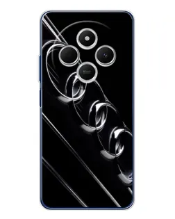Чохол для TECNO Spark 30 з картинкою «Audi — абстрактні кільця»