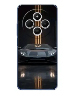 Чехол для TECNO Spark 30 с картинкой «Lamborghini золотые линии» Чехол для TECNO Spark 30 с картинкой «Lamborghini золотые линии»