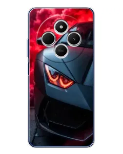 Чехол для TECNO Spark 30 с картинкой «Lamborghini красное сияние» Чехол для TECNO Spark 30 с картинкой «Lamborghini красное сияние»