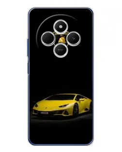 Чехол для TECNO Spark 30 с картинкой «Lamborghini желтый акцент» Чехол для TECNO Spark 30 с картинкой «Lamborghini желтый акцент»