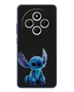 Чехол для TECNO Spark 30 с картинкой «Стич на черном» Чехол для TECNO Spark 30 с картинкой «Стич на черном»