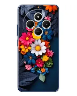Чохол для TECNO Spark 30 з картинкою «Квіткова феєрія»