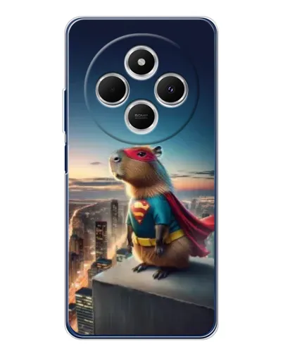 Чехол для TECNO Spark 30 с картинкой «Капи-мен супергерой» Чехол для TECNO Spark 30 с картинкой «Капи-мен супергерой»