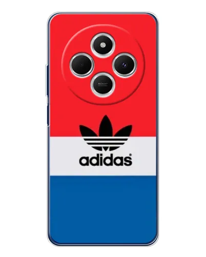 Чехол для TECNO Spark 30C с картинкой «Ретро блоки Adidas» Чехол для TECNO Spark 30C с картинкой «Ретро блоки Adidas»