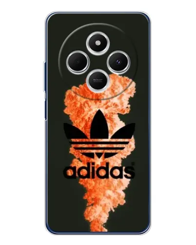 Чехол для TECNO Spark 30C с картинкой «Оранжевый дым Adidas» Чехол для TECNO Spark 30C с картинкой «Оранжевый дым Adidas»