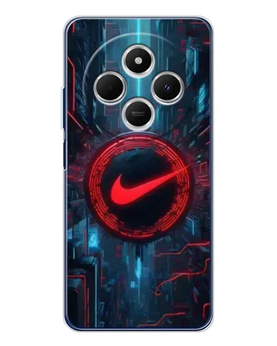 Чехол для TECNO Spark 30C с картинкой «Техногенный стиль Nike»