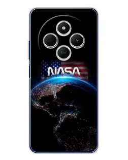Чехол для TECNO Spark 30C с картинкой «Земля из космоса NASA»