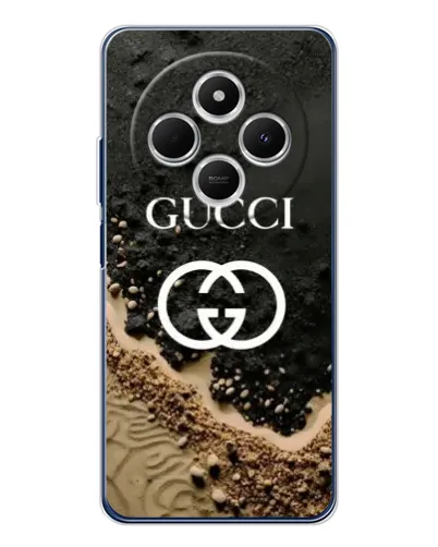Чехол для TECNO Spark 30C с картинкой «Gucci — песчаные дюны» Чехол для TECNO Spark 30C с картинкой «Gucci — песчаные дюны»