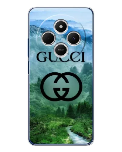 Чехол для TECNO Spark 30C с картинкой «Gucci — горный пейзаж» Чехол для TECNO Spark 30C с картинкой «Gucci — горный пейзаж»
