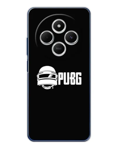 Чехол для TECNO Spark 30C с картинкой «PUBG — классический лого»