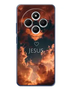 Чехол для TECNO Spark 30C с картинкой «Сияние Имени Jesus» Чехол для TECNO Spark 30C с картинкой «Сияние Имени Jesus»